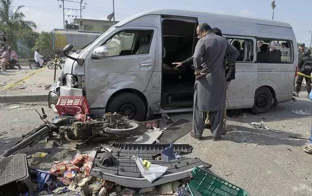 巴基斯坦卡拉奇载日本公民汽车遇袭2名袭击者身亡